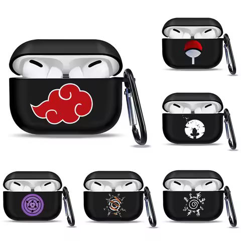 Naruto Cartoon Earphone Case for Apple Airpods 1 2 3 Pro 2 Soft Anime Bluetooth Headphone Protective