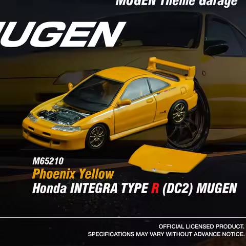 MOTORHELIX MH diecast model 1:64 INTEGRA TYPE DC2 DC5 MUGEN Alloy Static decorative item collection 