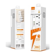 SC5415 Power Extension Board – 5 AC Sockets + 4 USB, PD/QC 3.0 Fast Charging