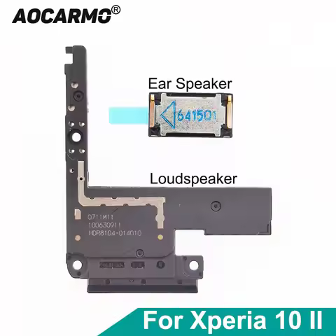For SONY Xperia 10 II / X10ii XQ-AU51/52 SOV43 Top Ear Speaker Receiver Earphone Earpiece With Adhes