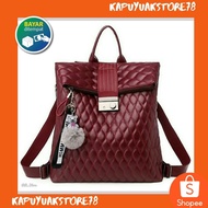 Ready STOCK Cheapest BEST SELLER L729 J3189 T1748 FASHION Bag Import Bag Women Backpack Bag