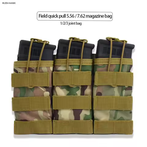 AK 7.62/5.56mm M4 AR Long Gun Single/Double/Triple Outdoor Tactical Hunting Accessories Cartridge Se