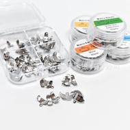 1.6 Dental Garrison Dental Perforated Douban Forming Tablet M4 Points Tooth Shape Segment Forming Ta