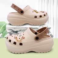 SIMWOOD Sandal Kodok Wantia Dewasa Sandal Baim EVA Wanita Sandal Wedges Korea Sepatu Jelly Baim