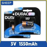 3V 1550mah Lithium battery  CR123A CR 123A CR17345 16340 Battery For Camera Doorbell