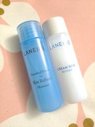 ((45元立即購))☆就是愛美妝☆ LANEIGE 蘭芝 白茶保濕牛奶水/牛奶化妝水/乳霜化妝水25ml~圖右一瓶