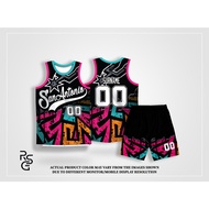 FREE CUSTOMIZE OF NAME AND NUMBER Customized Jersey Full Sublimation San Antonio Spurs Inspired