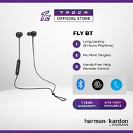 Harman Kardon Fly BT Bluetooth In-ear Headphones Bluetooth Earphone - IPX5, Hands-Free