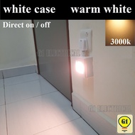 (High Quality 1.5watt LED) Plug in 3pin 1way Wall Light/Step Light/ Night Light Energy saving.