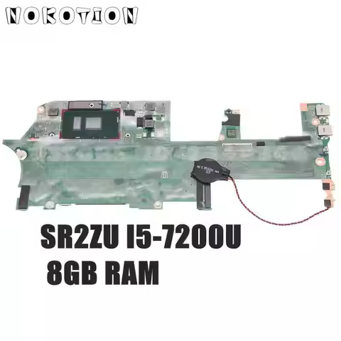 NOKOTION For HP Spectre x360 13-W010CA 13-W Laptop Motherboard DA0X31MBAF0 With I5-7200U CPU+8GB RAM