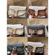 COACH/COACH women's bag Tabby26 envelope armpit bag old flower C buckle shoulder crossbody portable wine god bag