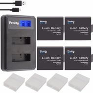 4pcs battery + USB LCD Dual charger For SJCAM SJ4000 battery SJ5000 SJ6000 SJ8000 EKEN 4K H8 H9 GIT-