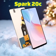 ALLPARTS Display for Tecno Spark 20C LCD Touch Screen Digitizer Replacement BG7