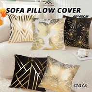 {SG} Cushion Cover 45x45cm Sofa Cushion Cover Cotton Cushion Case Throw Pillow Cover Pillow Case Cov