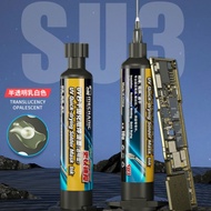 MECHANIC SU3 milky white motherboard flying line 3 seconds quick drying oil mobile phone repair ultr