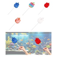 [lzdjlmy2ua] Betta Fish Training Wand Ornament Durable ABS Material Fish Tank Accessory for Betta Fi