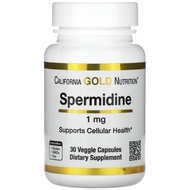 California Gold Nutrition, Spermidine, 1 mg, 30 Veggie Capsules