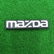 USED Mazda Car Rear Back Emblem Logo Badge Retro Old Model (11.5cm x 2.5cm)