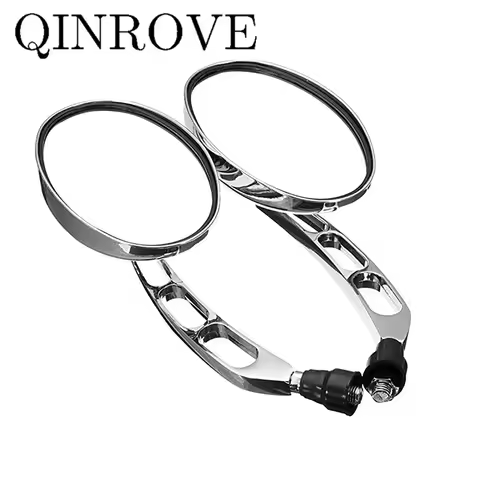 Universal Motorcycle Rear View Mirror 10mm Retro Side Mirrors for Kawasaki Z250 Z650 Z900 Z1000 Z900