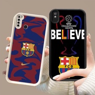 DJ-9 Barcelona FC Silicone Casing black and white for Redmi Note 6A 7 9T 9A Pro