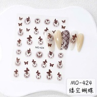 Stickers with diverse stickers Hand and nailPieces code MO