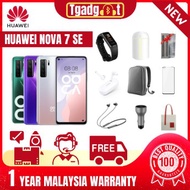 🔥Ready stock | Huawei Nova 7 SE | 5G | Mobiles phone  | 8gb ram + 128gb rom | Type c | Bluetooth 5.1 | Malaysia set