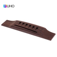 [WUHO] Rosewood Left Handed Guitar Bridge for Acoustic Guitar Replacement Parts