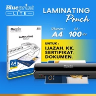 BLUEPRINT BL-LPA100 BL-LPA101 LAMINATING FILM PLASTIC LAMINATING LITE A4 100 SHEETS