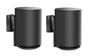 ynVISION.DESIGN Adjustable Wall Mount Compatible with Sonos ERA 100 Speaker - Black 2 Pack (Black, 1