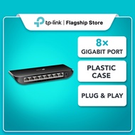 TP-Link 8-Port Gigabit Plug & Play 10/100/1000Mbps Desktop Switch TL-SG1008D