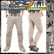 กางเกง IX9 ผ้ายืด หนา เนื้อผ้า POLYETHER+SPENDEX กางเกงทหาร ยุทธวิธี เบาแห้งไว กางเกงคาร์โก้ ไม่เปีย