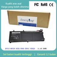 11.4v H5H20 Laptop Battery for Dell XPS15 M5520 5530 9550 9560 62MJV 6GTPY 5D91C M7R96