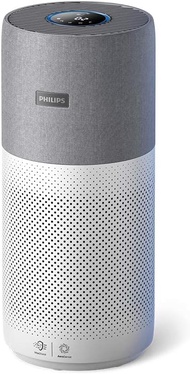 Philips เครื่องฟอกอากาศ Series 3000i Connected Air Purifier with Real Time Air Quality Feedback, Anti-Allergen, Combined HEPA + Carbon Filter Reduces Odours and Gases