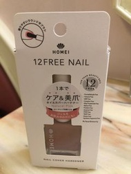 Homei 12 free指甲油 （natural pink)