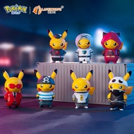 Pokémon Prank Dress Up Villain Pikachu Series Car Car Decoration Desktop Cartoon Figure