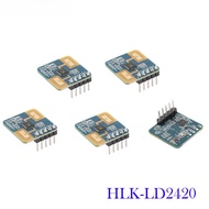 5Pcs HLK-LD2420 24G Millimeter Wave Radar Sensor FMCW Intelligent Human Body Micro Motion Module ISM