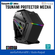 TSUNAMI PROTECTOR MECHA KK CASE (mATX) BLACK , ABLAZE ARGB FAN*2 สินค้าใหม่ พร้อมส่ง รับประกัน 1 ปี 