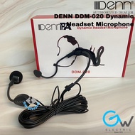 DENN DDM-020 Dynamic Headset Microphone (Headset Mikrofon Masjid Imam Tanpa Bateri)