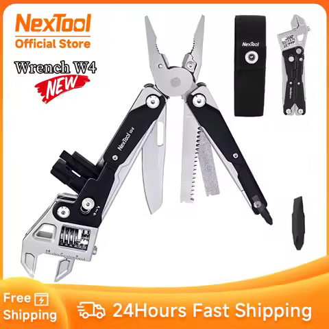 NexTool 11 In 1 Multitool Wrench W4 Adjustable Wrench Pliers Folding Knife Hand Tools Screwdriver Wo