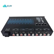 Auto Cube 9 Band Graphic Equalizer Digital Car Audio -EQ9 Full Series Car Amplifier Equalizer with A