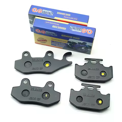 Motorcycle Front Rear Brake Pads for KAWASAKI KX250 KX125 1989-1993 KX200 1989 KX500 KX 250 125 500