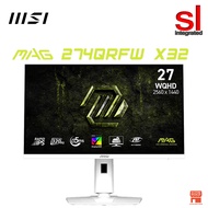 MSI MAG 274QRFW X32 27'' WQHD, Rapid IPS, 320HZ ,0.5MS GTG Gaming Monitor