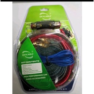 *AMP Cable Kit Amplifer Wiring Set Car Audio Subwoofer Amplifer Installation Kit