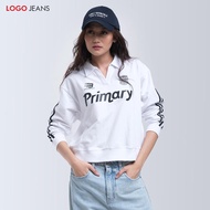 Logo Jeans Sweater Wanita Zinnia 34453L1OW