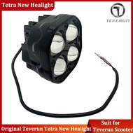 Original Teverun Tetra New Healight for Teverun Tetra 4 Motor Electric Scooter Tetra Front Light Tet