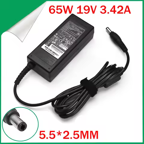 For TOSHIBA 19V 3.42A ADP-60JH AB PA3714U-1ACA laptop power AC adapter charger Satellite A135-S2386 