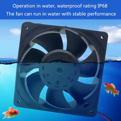 IP68 Waterproof Cooling Fan 9cm 90*25MM 12V 24V Industrial Ultrasonic Humidifier DC Fan