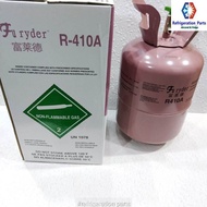 CZ R410a botol gas besar aircon tambah gas冷气外机充气打gas refrigerant r410 gas bottle big inverter aircon