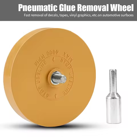 90mm Decal Remover Eraser Wheel Car Decal Vinyl Tape Adhesive Remover Wheel for Drill Rubber Eraser