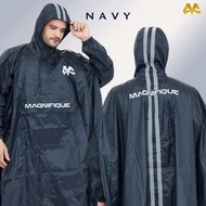 Magnifique Jas Hujan Ponco Lengan Celana Original Mantel Poncho Raincoat Kantung Kangguru Jas Ujan P